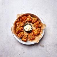 Crispy Cajun Boneless Wings · 10 pieces of Bell & Evans boneless chicken fried our special olive oil blend and seasoned ge...