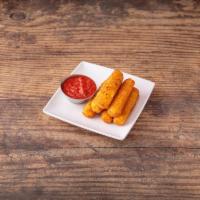 Mozzarella Sticks · Six pieces.