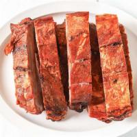 BBQ Spare Ribs · Ribs that have been broiled, roasted, or grilled. 