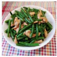 Chicken with String Beans Combo Plate · 