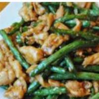 Beef with String Beans Combo Plate · 