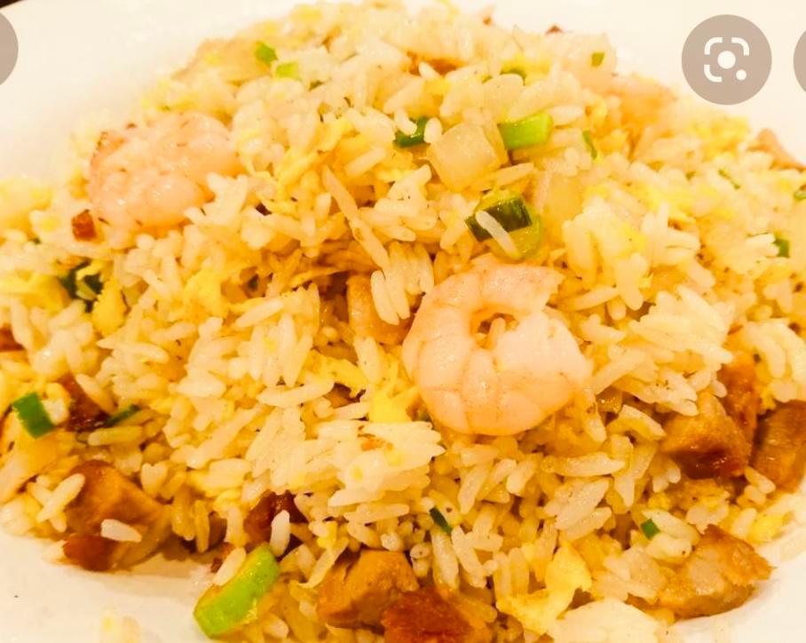 Young Chow Fried Rice · Chicken, pork,shrimp,egg,onion and cron.