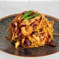 House Special Lo Mein · Chicken, pork, shrimp, onion and Chinese cabbage.