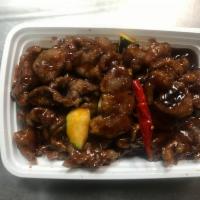 General Tso's Beef · Hot and spicy.