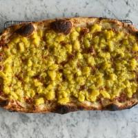 Potato Square Pie · Potatoes, oregano, and provola cheese. 17