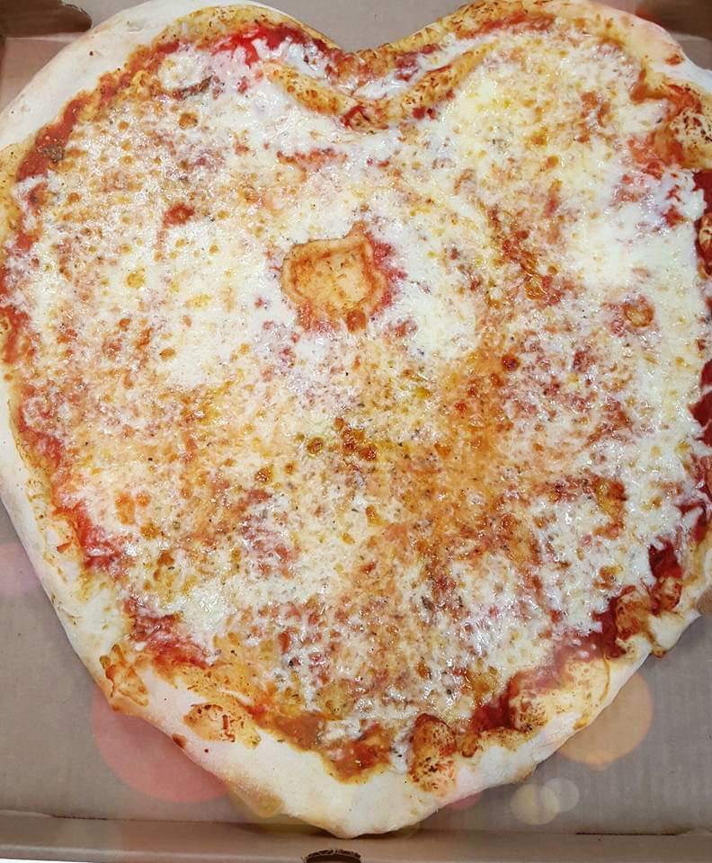 Authentic NY Style Thin Crust Pizza · Fresh dough made in house daily, then topped with real California tomato or our garlic butter blend and then topped with shredded grande mozzarella.