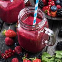 6. Acai Energy Smoothie · Acai, banana and strawberries with apple juice.