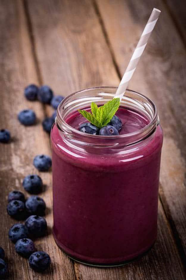 10. Coconut Smoothie · Mango, banana, pineapple and blueberries blended with coconut water.