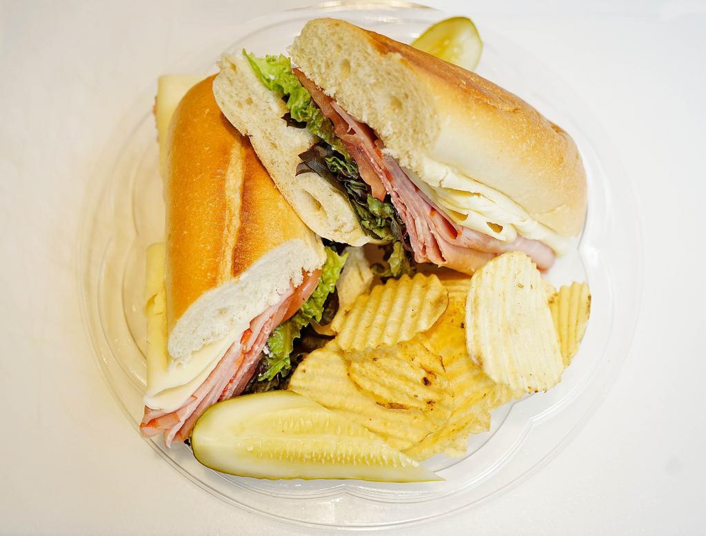 2. Italian Combination Sandwich · Ham, salami and provolone cheese with lettuce and tomato.