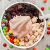 Side by Side Swirl with Toppings Large · Choose 2 of Pinkberry swirl flavors and get them side by side in a cup. Add your favorite to...