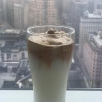 Dalgona Caffe Latte · Hot sweet Dalgona coffee with milk