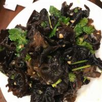 A15: Marinated Black Wood Ear · Mildly spicy.
