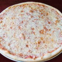 Marinara Pizza · Mozzarella and tomato sauce.