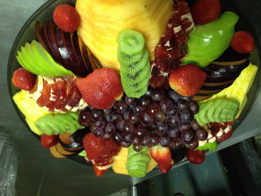 Fruit Platter · Assorted seasonal fruits.