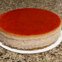 Strawberry Cheesecake  · Strawberry cheesecake topped with a strawberry glaze