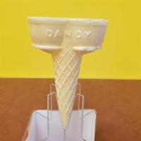 2 Scoop Cake Cone · Twin scoop design, there's room for multiple scoops of ice cream in one cone! The two rounde...