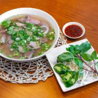 7. Special Pho · Raw steak, well-done brisket and meatballs.