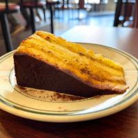Tiramisu Cake · coffee -flavored Italian dessert Cake made of ladyfingers dipped in coffee, layered with a w...