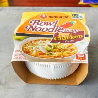 Bowl noodle spicy chicken · 