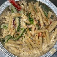 Bayonne Batter Rasta Pasta (plain) · Penne Noodles served with Mixed Peppers in a spicy Cajun sauce 