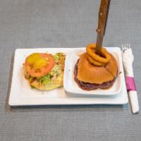 Blackened Cajun Burger · Chargrilled and finished in our house with special Cajun sauce. Served separately from the b...