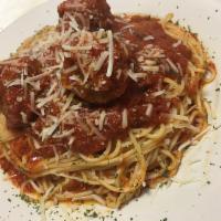 Spaghetti with Meatball · 