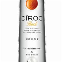 CIROC Peach Vodka · Must be 21 to purchase. 750 ml. bottle.