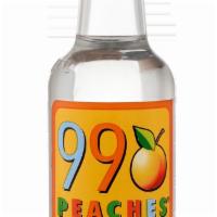  99 Peaches Liqueur · Must be 21 to purchase. 50 ml. bottle.