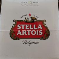 Stella Artois 12 Pack Bottle · Must be 21 to purchase.