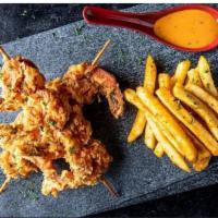 Fried Shrimp · Golden breaded fried shrimp. Includes fries.