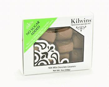 NSA Milk Chocolate Caramels  5 oz · Kilwins own hand-crafted and delicious no sugar added milk chocolate caramel