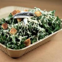 Happy Kale Caesar.. · Happy portion of Kale Caesar