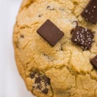 Sea Salt Chocolate Chunk Cookie · Rich chocolate chunk cookie with a hint of sea salt