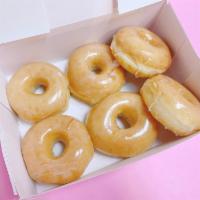 Half Dozen Glazed Donuts · 6 Original Glazed Donuts 