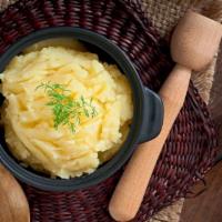 Mashed Potatoes · Potatoes that have been mashed and mixed with milk, butter, and seasoning. 