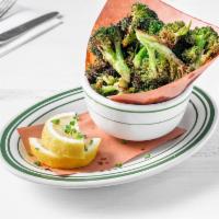 Crispy Broccoli with Lemon and Garlic · 