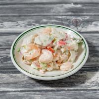 1 lb. Italian Seafood Salad · Salad with a seasoned mixed seafood base that is occasionally dressed with mayonnaise. 