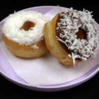 Chocolate with Coconut Donut · 