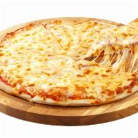 Regular Round Pizza · Fresh tomato sauce and mozzarella.