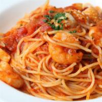 Spaguetti with Shrimp · 