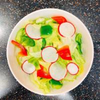 Garden Salad · Comes with Ginger Dressing & House Dressing 