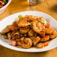405. Baby Shrimp with Cashew Nuts Dinner · 