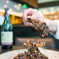 Nam's Lamb Chops · Marinated in cognac and Sichuan peppercorn, then grilled and finished with hoisin, fresh toa...