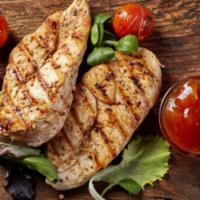 Grill Chicken Breast (Pechuga De Pollo a La Plancha) · Grilled chicken breast. It’s made with thin chicken breasts fillets marinated with us specia...