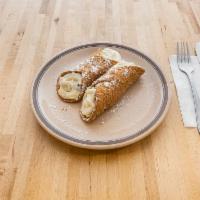 Cannoli · Delicious tube of fried dough, filled with a sweet, and creamy ricotta filling.