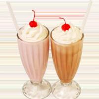 Milk Shakes · Made of Natural Fruit.