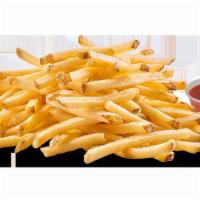 Fries · 8 oz of french fries. Includes a side of ketchup.