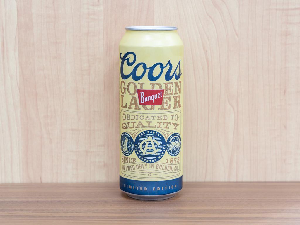  Coors Banquet Can · Must be 21 to purchase. 24 oz.