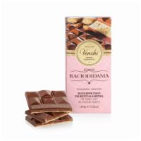 Baciodidama Bar · 3.53oz
Milk chocolate gianduia bar with PGI Piedmont Hazelnut biscuit on a thin sheet of whi...