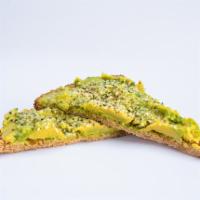 Avocado Toast · Smashed Avocado, Fresh Lemon, Olive Oil, Pink Himalayan Salt,
Organic Hemp Seeds on Whole Wh...